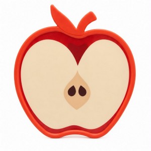BANDEJA MELAMINA/PLASTICO MANZANA