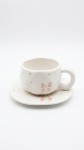 TAZA Y PLATO CERAMICA