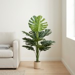 PLANTA MACETA PLASTICO 1.40 mts.