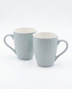 TAZA CERAMICA COLOR X 2 PCS.