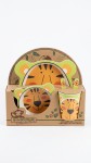 VAJILLA INFANTIL FIBRAS NATURALES BAMBOO X 4