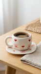 TAZA Y PLATO CERAMICA