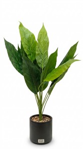 PLANTA MACETA PLASTICO 90 cm.