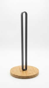 PORTARROLLO COCINA HIERRO Y BAMBU