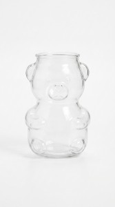 VASO VIDRIO CON OSO 350 ml.