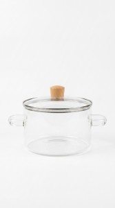 OLLA VIDRIO CON TAPA 1700 ml.