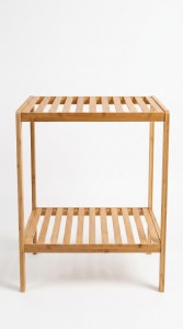 MESA ORGANIZADOR BAMBU 2 PISOS