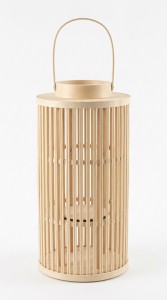 PORTA VELA FAROL BAMBU