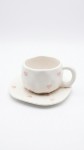 TAZA Y PLATO CERAMICA