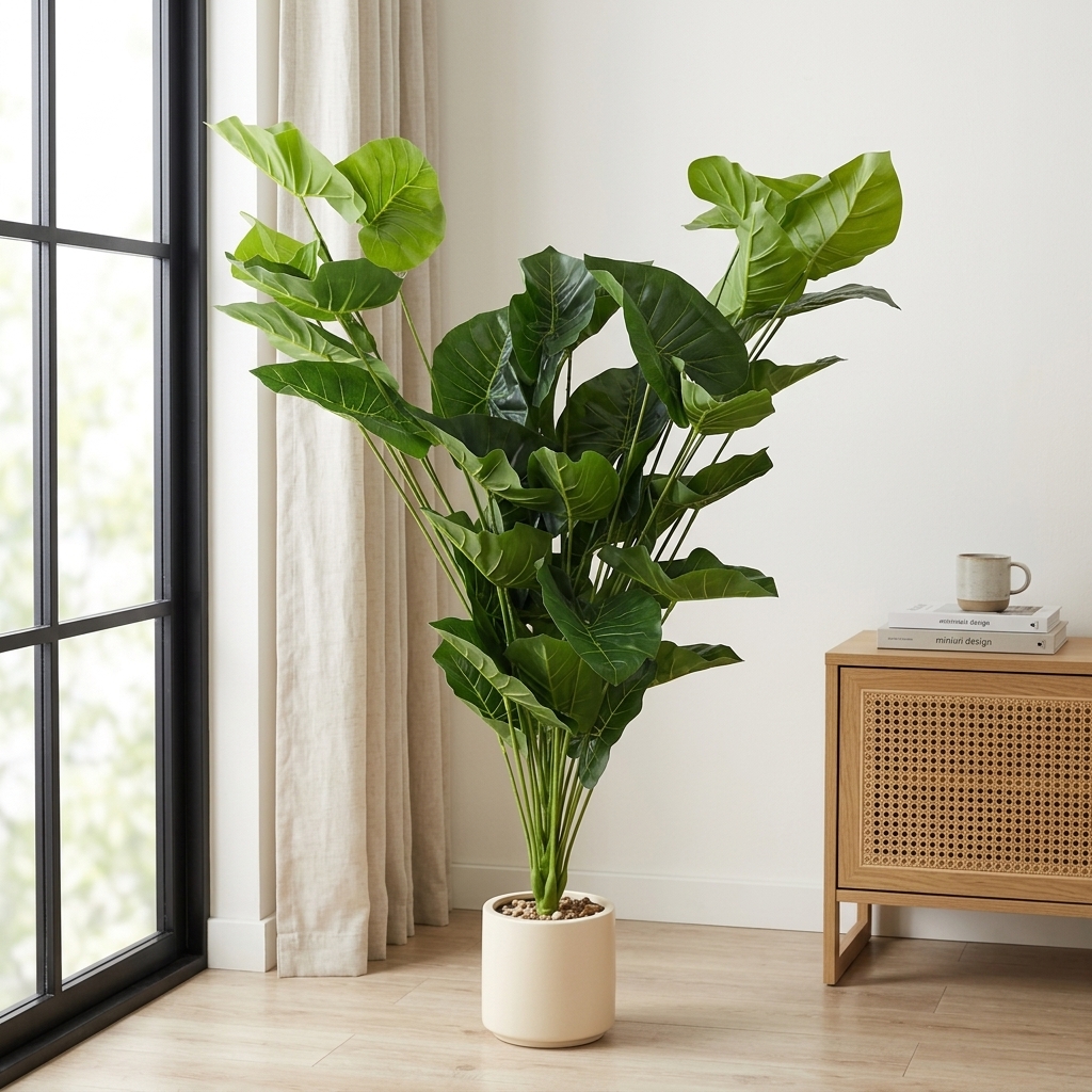 PLANTA MACETA PLASTICO 1.20 mts.