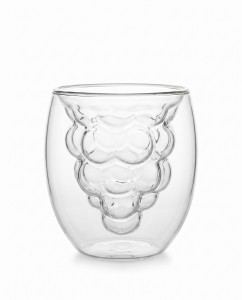 VASO DOBLE VIDRIO UVA 250 ml