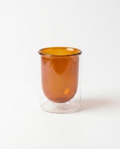 VASO VIDRIO DOBLE COLOR