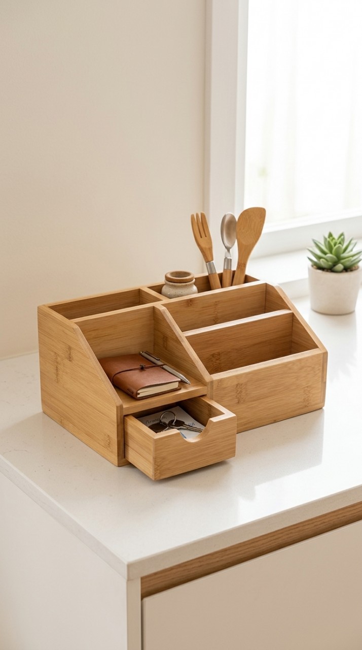 ORGANIZADOR BAMBU