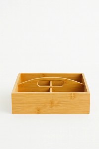 ORGANIZADOR BAMBU C/MANIJA