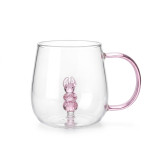 TAZA VIDRIO INTERIOR CONEJO