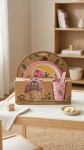 VAJILLA INFANTIL FIBRAS NATURALES BAMBOO X 4