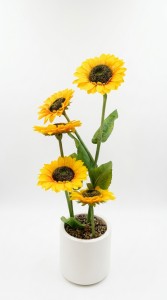 MACETA PLASTICA PLANTA GIRASOL 72 cm.