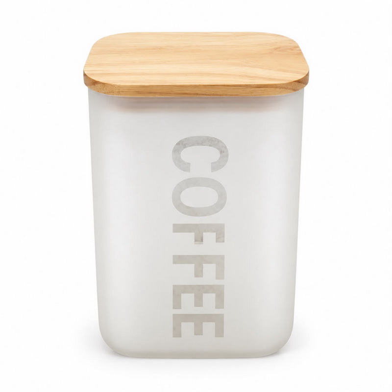 FRASCO VIDRIO TAPA BAMBU