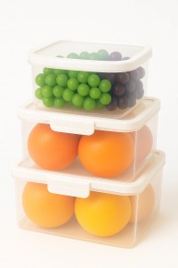 CONTENEDOR PLASTICO TAPA SILICONA X 3 PCS.