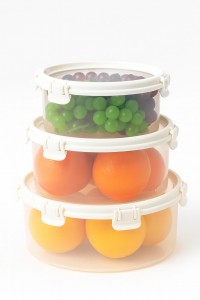CONTENEDOR PLASTICO TAPA SILICONA X 3 PCS.