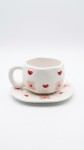 TAZA Y PLATO CERAMICA