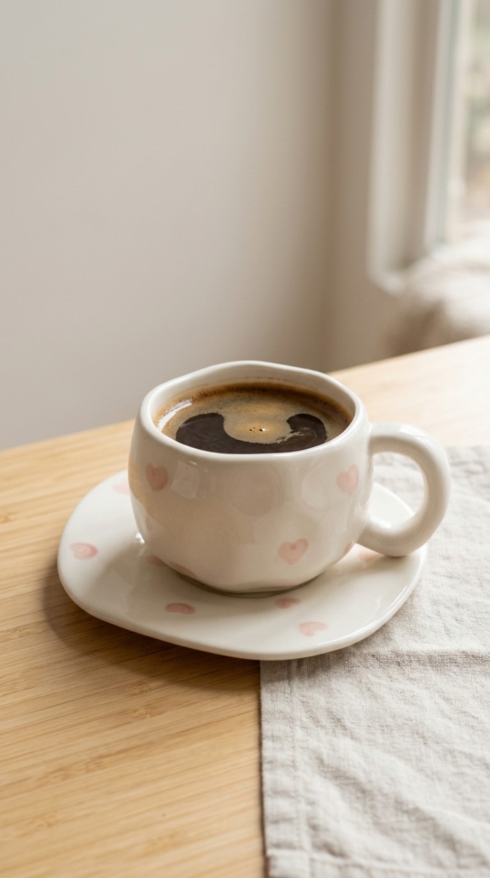 TAZA Y PLATO CERAMICA