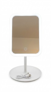 ESPEJO LED CON BASE