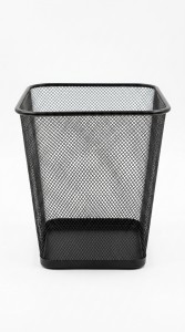 ORGANIZADOR CESTO HIERRO NEGRO
