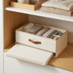 ORGANIZADOR DE TELA CON TAPA