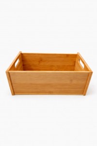ORGANIZADOR CAJA BAMBU Y MDF