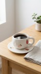TAZA Y PLATO CERAMICA