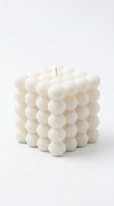 VELA BUBBLE CUBO C/CAJA