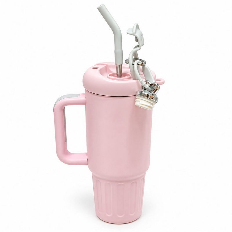 VASO TERMICO ACERO CON TAPA 1200 ml.