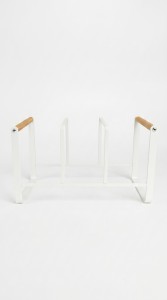 ORGANIZADOR P/CACEROLA METAL WHITE