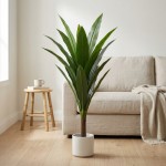 PLANTA MACETA PLASTICO 1.20 mts.