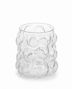 VASO VIDRIO BURBUJA 350 ml