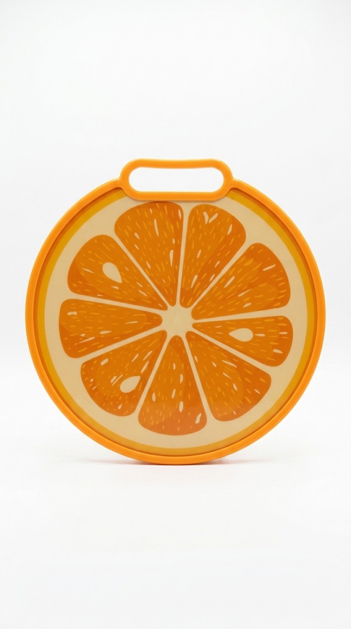 BANDEJA MELAMINA/PLASTICO NARANJA