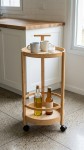 CARRITO ORGANIZADOR BAMBU