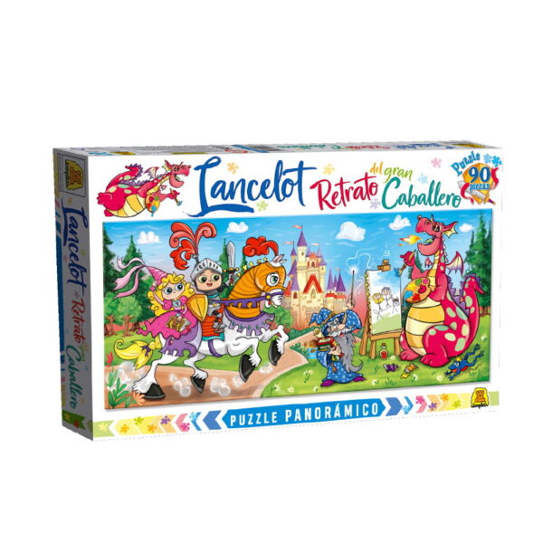 PUZZLE PANORMICO EL GRAN CABALLEO 90PZS.3