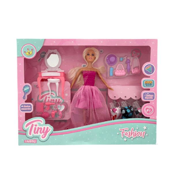 MUÑECA TINY C/ACCESORIO