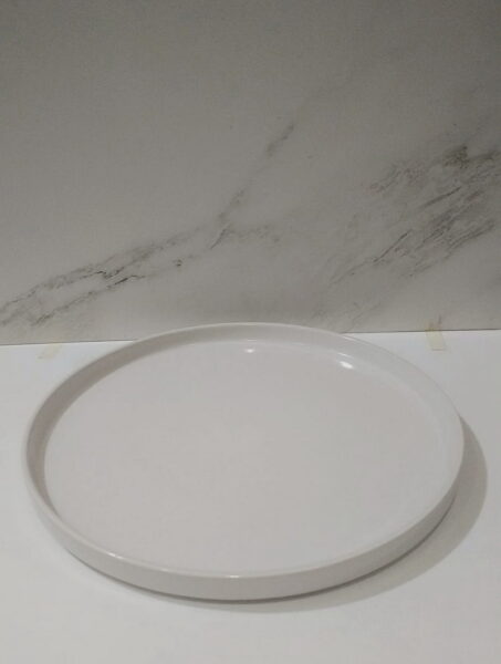 PLATO CERAM. L/ MEDITERRANEO WHITE X6 C/UNO