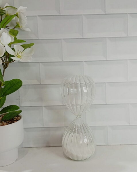 RELOJ DE ARENA LINEA WHITE
