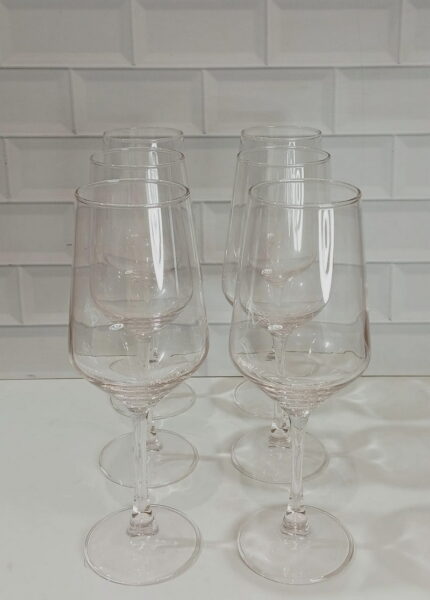 SET DE COPAS P/VINO X 6 UNID. DELI