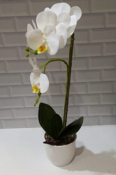 FLOR ORQUIDEA  ARTIF. 65Cm.