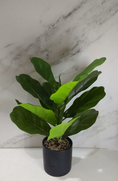 PLANTA ARTIFICIAL C/MACETA CERAMICA 40Cm.