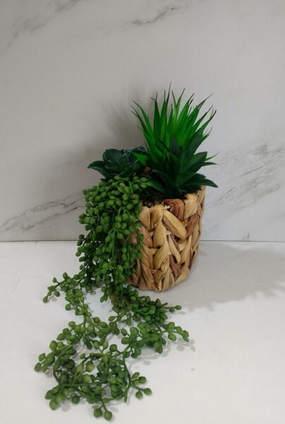 PLANTA ARTIFICIAL C/MACETA YUTE