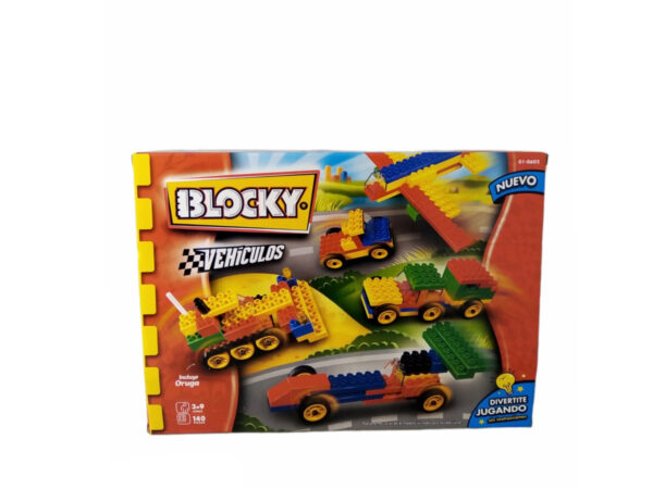 BLOCKY VEHICULOS 3 *140PZAS*.