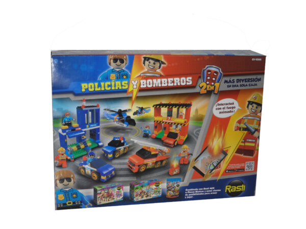 RASTI POLICIA-BOMBERO 240PCS.