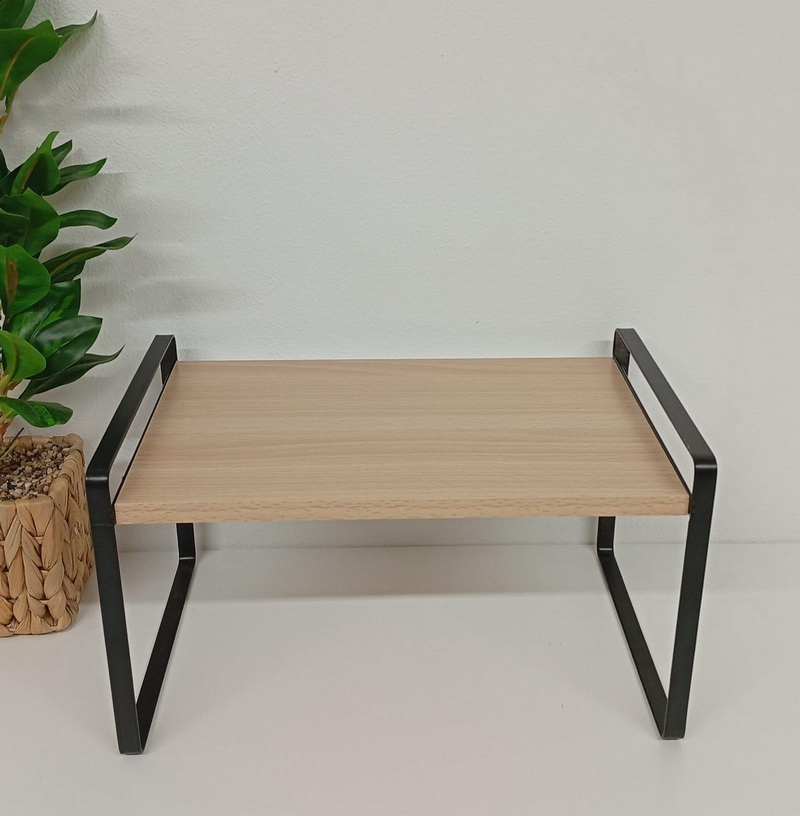 ESTANTE BAMBU & METAL NATURE