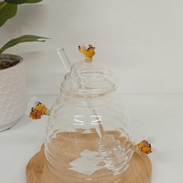 MIELERA VIDRIO 450 ML BEES